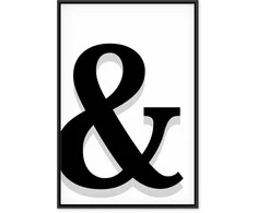 Artgeist Paveikslas - Decorative Letter (1 Part) Vertical