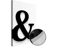 Artgeist Paveikslas - Decorative Letter (1 Part) Vertical