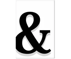 Artgeist Paveikslas - Decorative Letter (1 Part) Vertical