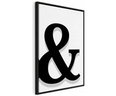 Artgeist Paveikslas - Decorative Letter (1 Part) Vertical