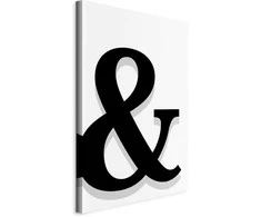 Artgeist Paveikslas - Decorative Letter (1 Part) Vertical