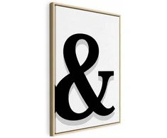 Artgeist Paveikslas - Decorative Letter (1 Part) Vertical