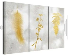 Artgeist Paveikslas - Delicate Chic (3 Parts)