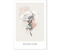 Artgeist Paveikslas - Delicate Plant (1 Part) Vertical