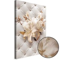 Artgeist Paveikslas - Diamond Lilies (1 Part) Vertical