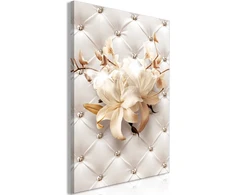 Artgeist Paveikslas - Diamond Lilies (1 Part) Vertical