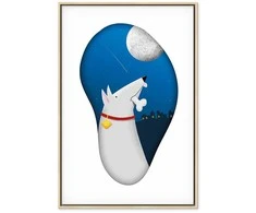 Artgeist Paveikslas - Dog Dreams (1 Part) Vertical