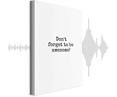 Artgeist Paveikslas - Don't Forget to Be Awesome! (1 Part) Vertical