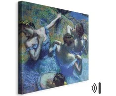 Artgeist Paveikslas - Edgar Degas – Mėlyna Dancers II