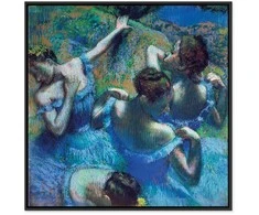 Artgeist Paveikslas - Edgar Degas – Mėlyna Dancers II