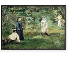 Artgeist Paveikslas - Edouard Manet – The Croquet Party in Paris