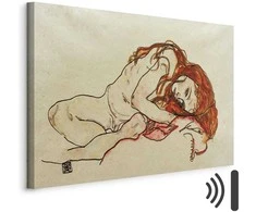 Artgeist Paveikslas - Egon Schiele – Crouched Girl With Bowed Head
