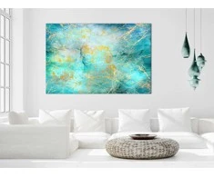 Artgeist Paveikslas - Emerald Ocean (1 Part) Wide