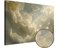 Artgeist Paveikslas - Enchanting Play of Colors Against a Backdrop of Clouds