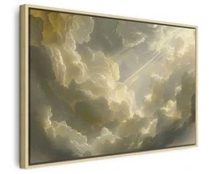 Artgeist Paveikslas - Enchanting Play of Colors Against a Backdrop of Clouds