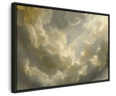 Artgeist Paveikslas - Enchanting Play of Colors Against a Backdrop of Clouds