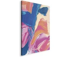 Artgeist Paveikslas - Energetic Shapes - Dynamic Oil Paint Composition on Canvas