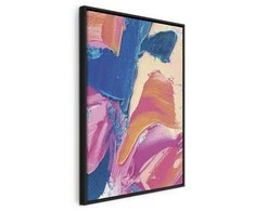 Artgeist Paveikslas - Energetic Shapes - Dynamic Oil Paint Composition on Canvas