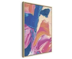Artgeist Paveikslas - Energetic Shapes - Dynamic Oil Paint Composition on Canvas
