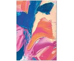 Artgeist Paveikslas - Energetic Shapes - Dynamic Oil Paint Composition on Canvas
