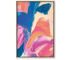 Artgeist Paveikslas - Energetic Shapes - Dynamic Oil Paint Composition on Canvas