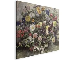 Artgeist Paveikslas - Eugène Delacroix – Bouquet of Flowers