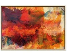 Artgeist Paveikslas - Explosion of Wild Colors (1 Part) Wide