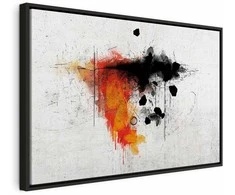 Artgeist Paveikslas - Expression of Raudona (1 Part) Wide