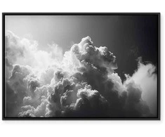 Artgeist Paveikslas - Extraordinary Phenomenon: The Sun Illuminating Dark Clouds
