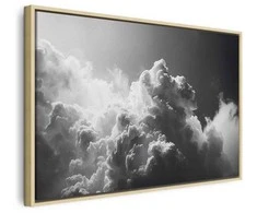 Artgeist Paveikslas - Extraordinary Phenomenon: The Sun Illuminating Dark Clouds