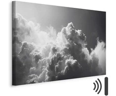 Artgeist Paveikslas - Extraordinary Phenomenon: The Sun Illuminating Dark Clouds