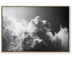 Artgeist Paveikslas - Extraordinary Phenomenon: The Sun Illuminating Dark Clouds