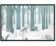 Artgeist Paveikslas - Fairy-Tale Forest (1 Part) Vertical - First Variant