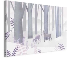 Artgeist Paveikslas - Fairy-Tale Forest (1 Part) Vertical - Second Variant