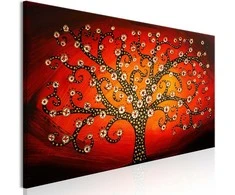 Artgeist Paveikslas - Fiery Tree (1 Part) Narrow