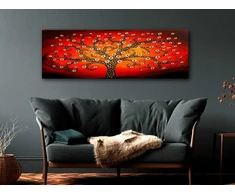 Artgeist Paveikslas - Fiery Tree (1 Part) Narrow