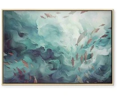 Artgeist Paveikslas - Fish in the ocean