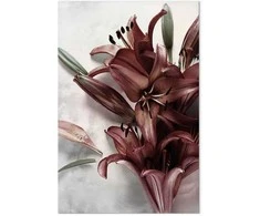 Artgeist Paveikslas - Floral Form (1 Part) Vertical