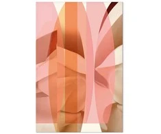 Artgeist Paveikslas - Floral Kaleidoscope (1 Part) Vertical