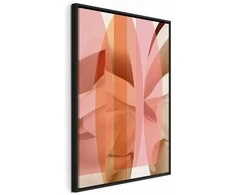 Artgeist Paveikslas - Floral Kaleidoscope (1 Part) Vertical