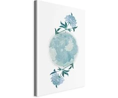 Artgeist Paveikslas - Floral Planet (1 Part) Vertical