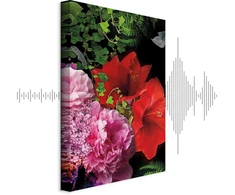 Artgeist Paveikslas - Floral Symphony (1 Part) Vertical