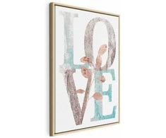 Artgeist Paveikslas - Flourishing Letters (1 Part) Vertical