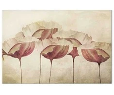 Artgeist Paveikslas - Flowers in rusvai gelsvas (1 Part) Wide