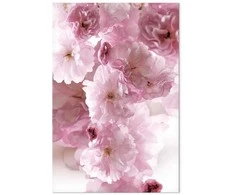 Artgeist Paveikslas - Flowery Glamour (1-part) - Flower Petals in Shades of Rožinė