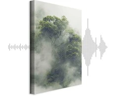 Artgeist Paveikslas - Foggy Amazon (1 Part) Vertical