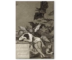 Artgeist Paveikslas - Francisco Goya – The Sleep of Reason Produces Monsters