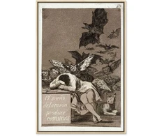 Artgeist Paveikslas - Francisco Goya – The Sleep of Reason Produces Monsters