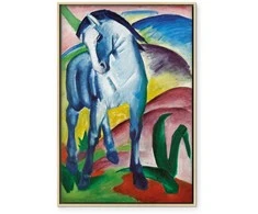 Artgeist Paveikslas - Franz Marc – Mėlyna Horse