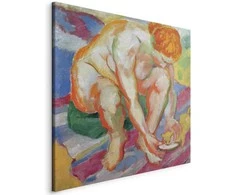 Artgeist Paveikslas - Franz Marc – Nude with cat